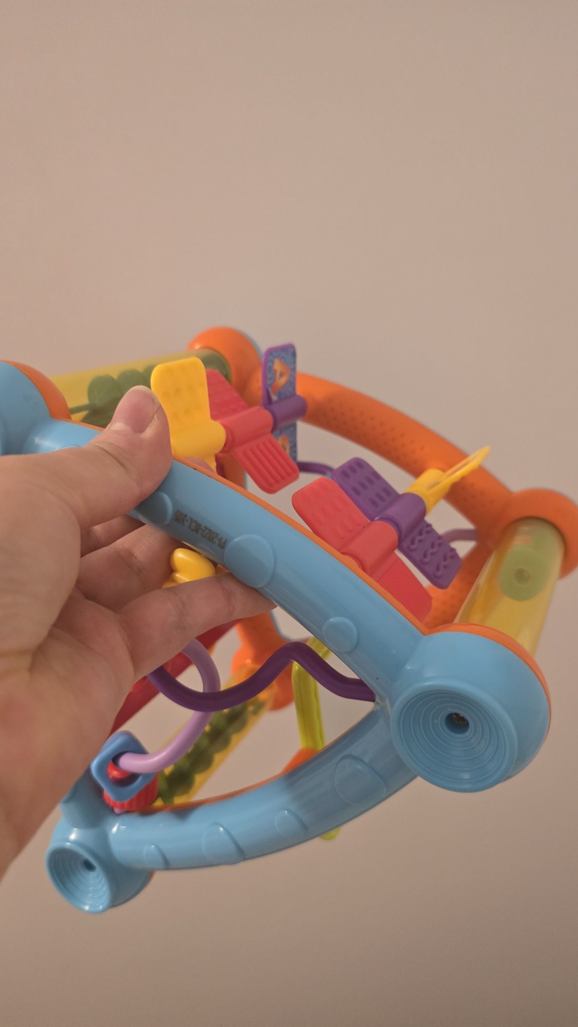 Fisher price лъвче за бутане с крачета със светещ нос и музикално с мн