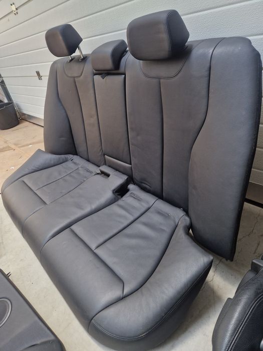 Interior piele neagra complet recaro sport bmw f30 mp fara incalzire