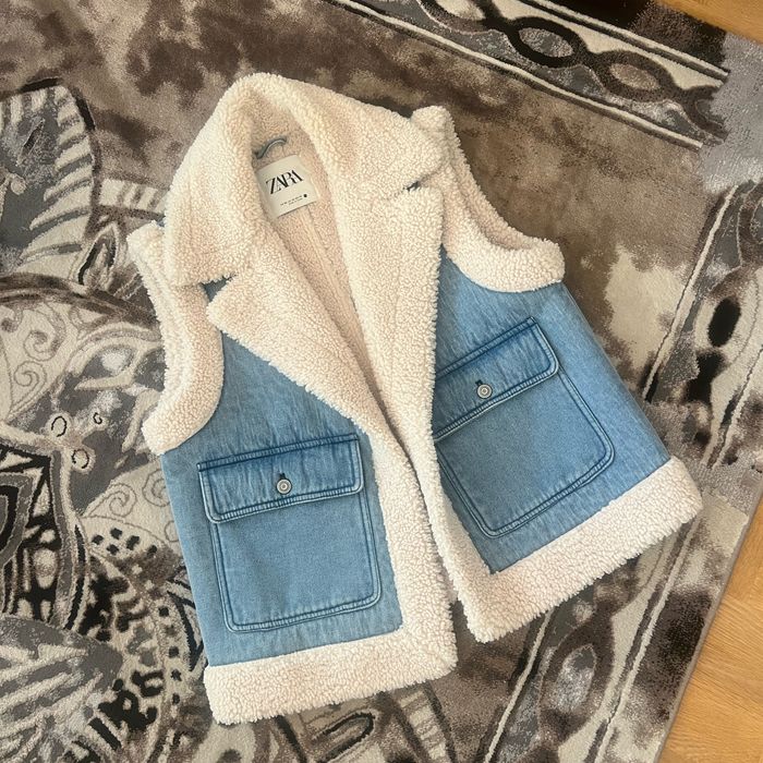 Zara дънков елек