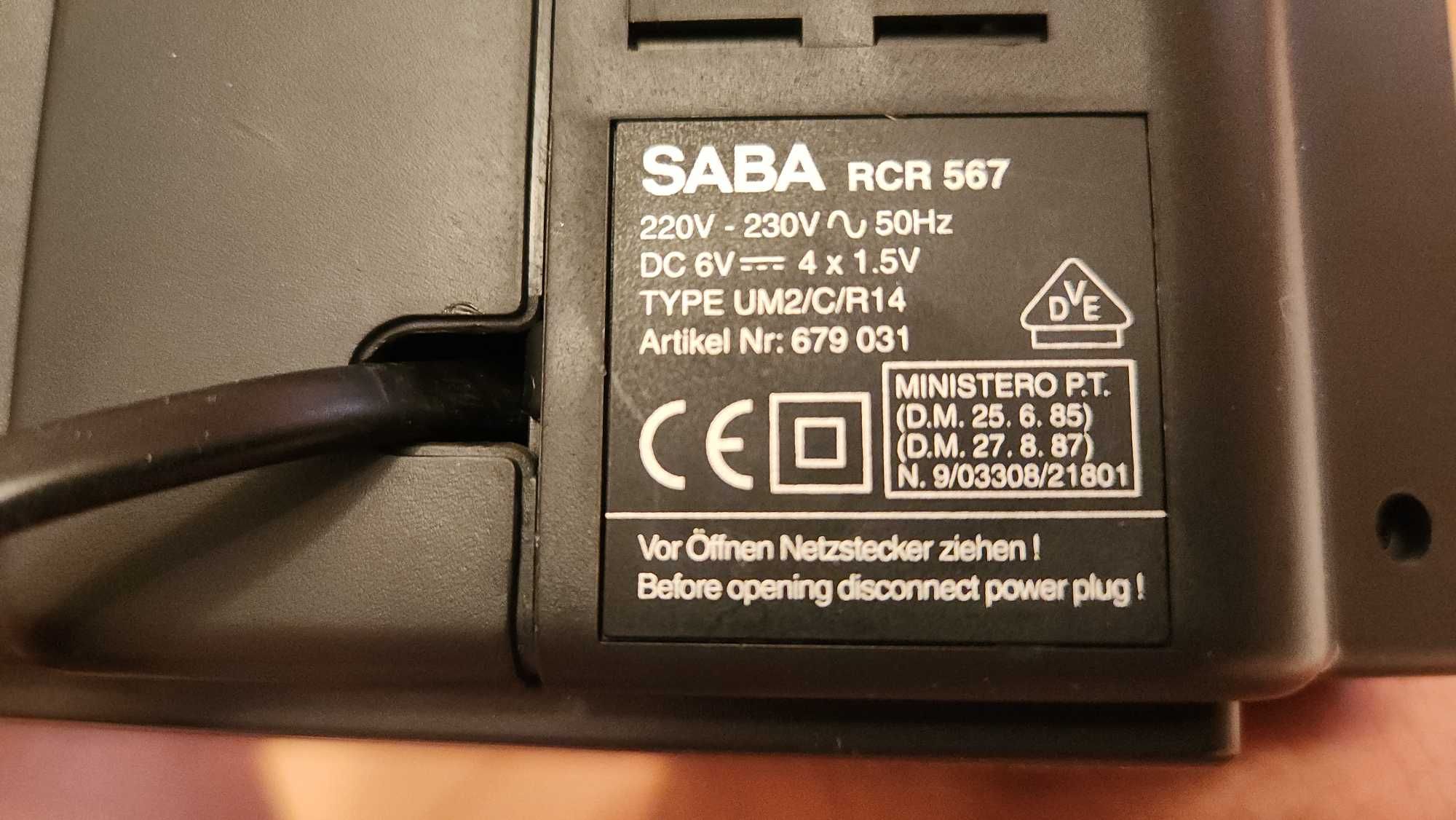 Радиокасетофон SABA