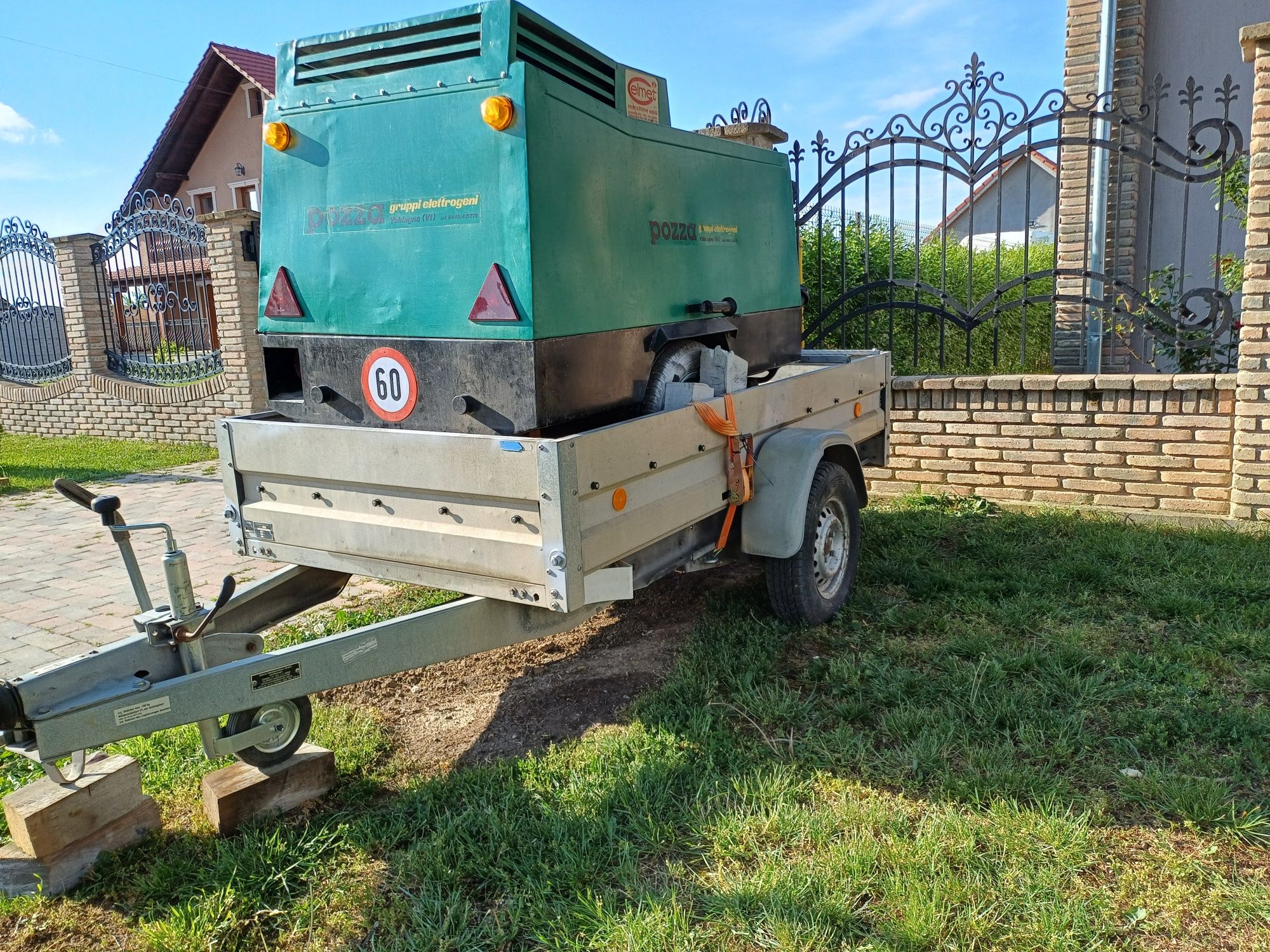 Vând generator curent diesel 60 kw