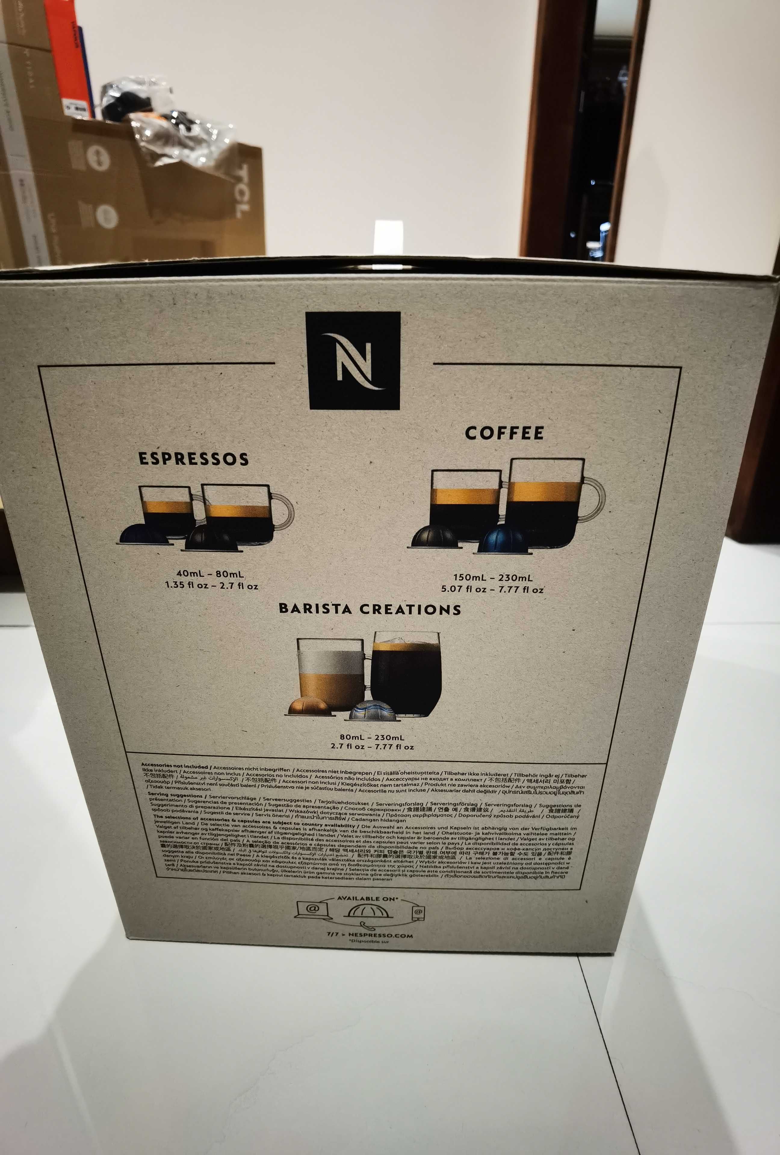 Nespresso Vertuo POP BLACK - кафемашина нова