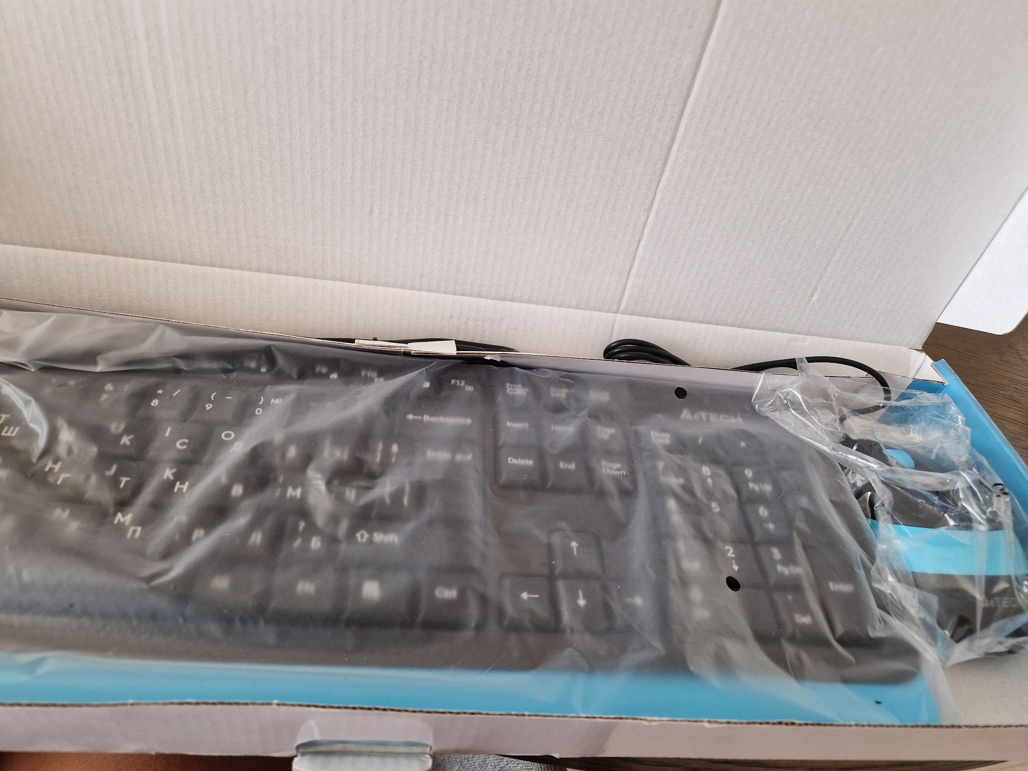 Комплект клавиатура и мишка A4tech F1010 Fstyler