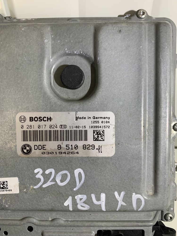 Компютър с кас и ключ БМВ Е90/91/92 2.0д 184коня N47d20c