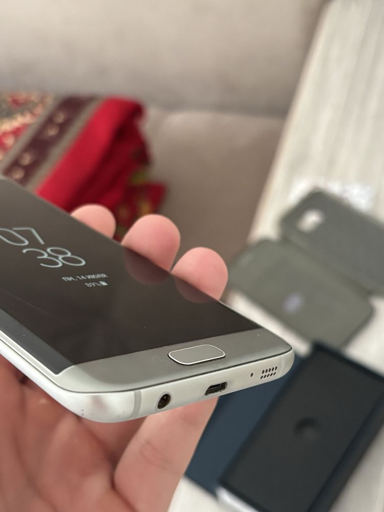 Samsung galaxy s7edge duos с коробкой