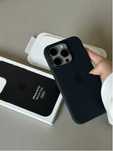 Калъфи за iPhone 15 Pro, Тъмно син и черен