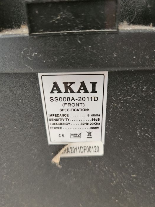 Boxe Akai si sistem Kenwood  model