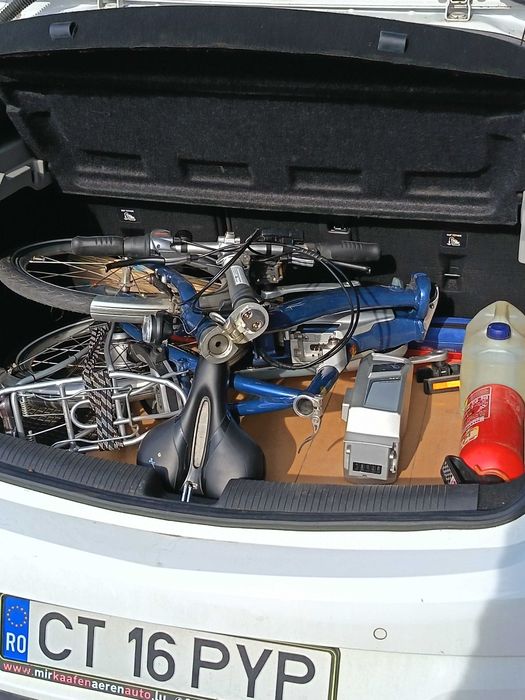 Bicicleta asistata electric pliabila model FLYER folding De LUXE R