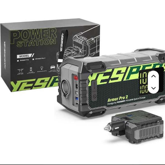 baterie externa camping Robot pornire, Jump starter Yesper armour pro2