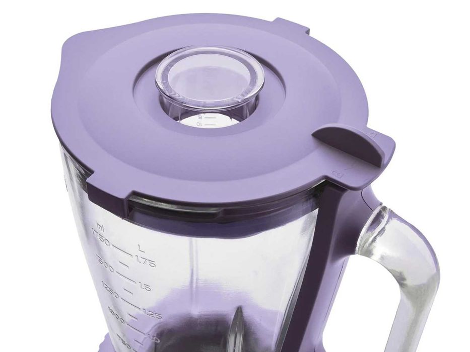 Блендер 600W Лилав стъклена кана