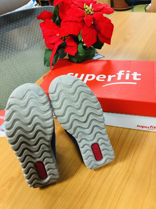 Ghete baia SUPERFIT-marimea 30,inter19,5cm,piel,Gorex, Salomon,Geox