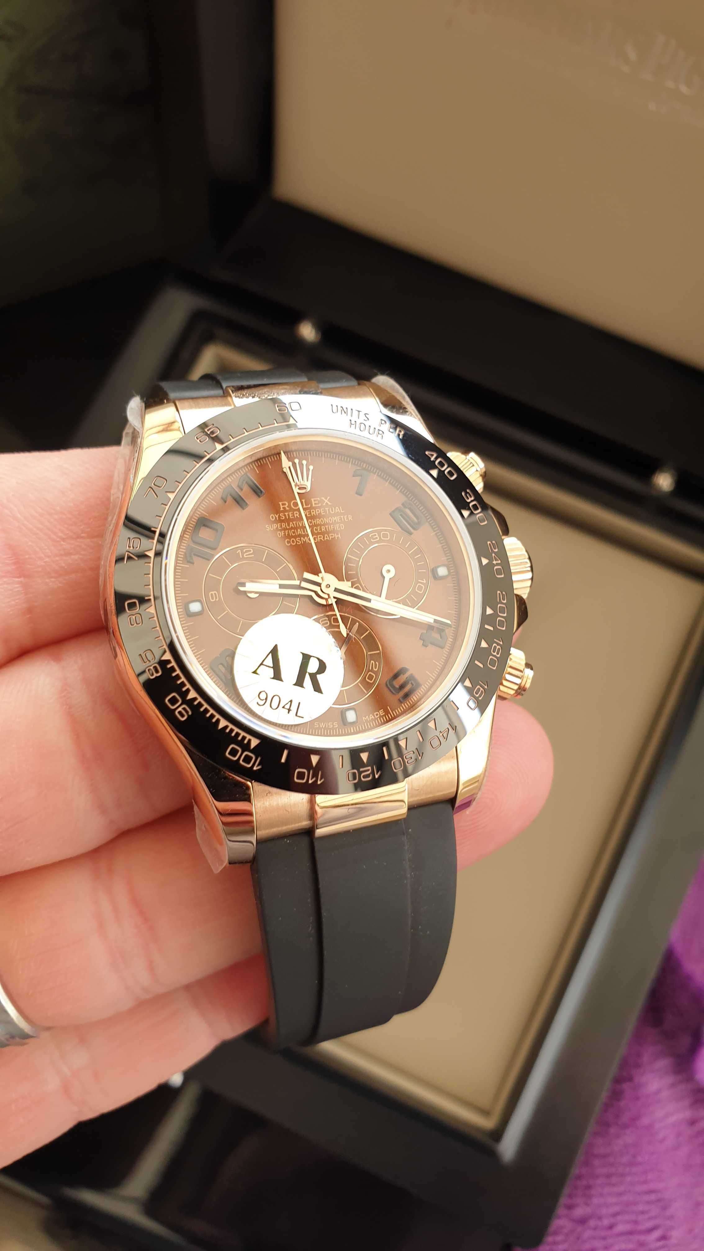 7. Rolex Daytona Cosmograph Rose Gold - ETA 4130 Automatic