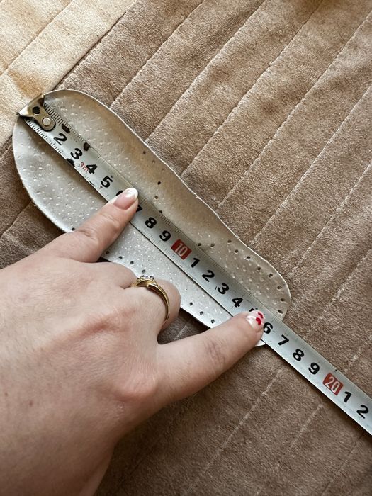 Пантофи за детската градина със стелка от естеств. кожа - ном. 26 и 27