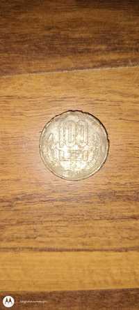 Moneda 100 lei an 1991