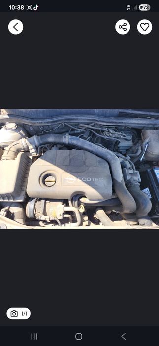 Motor 1.7 cdti 101cp opel astra h Zafira b  meriva euro 4