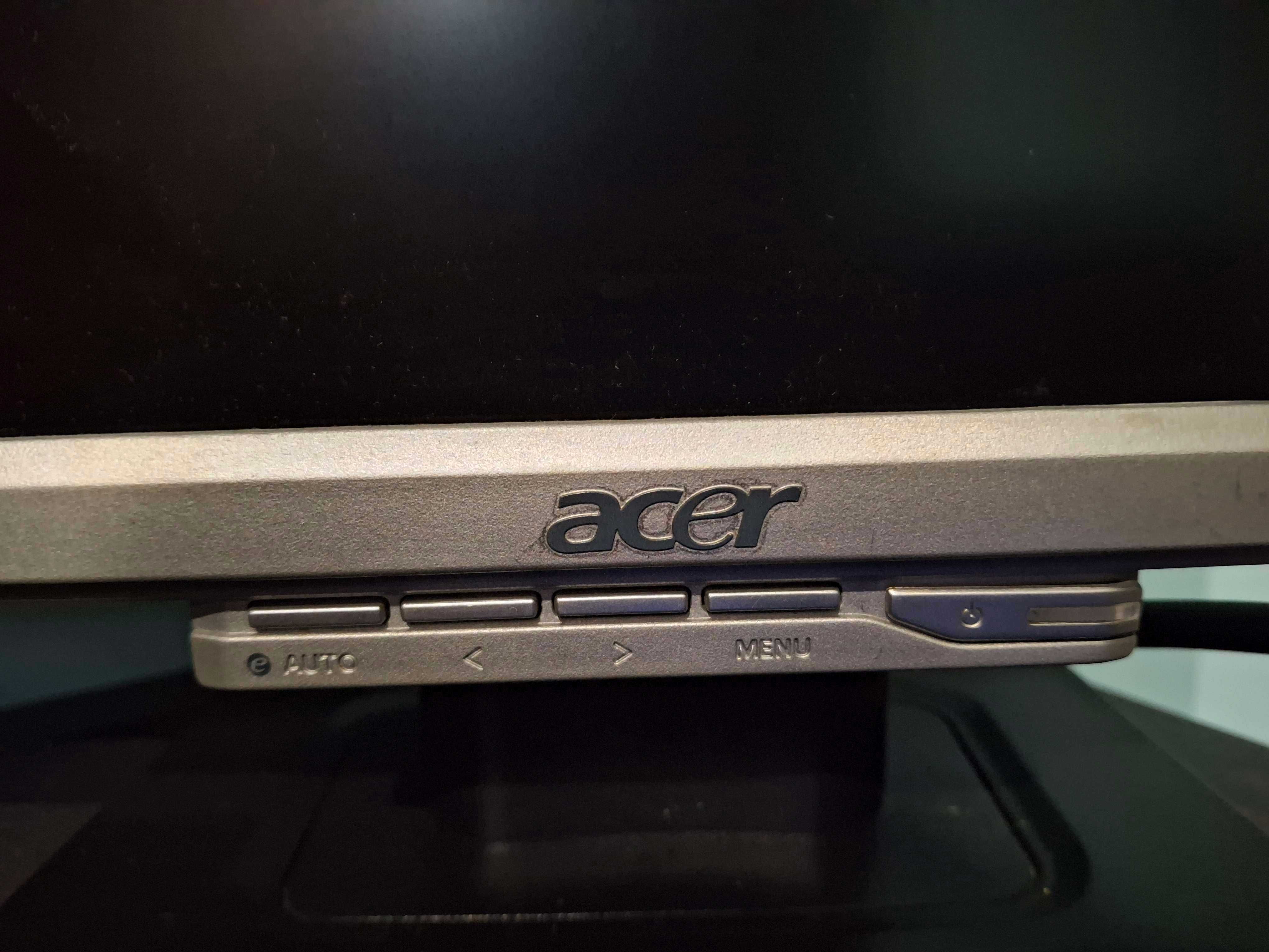 Монитор Acer AL1916, VGA кабел и HDMI адаптер