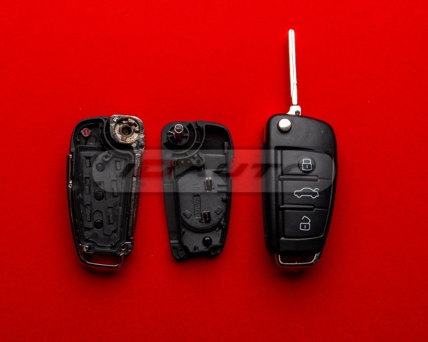 Кутийка Ключ Ауди / Audi A2, A3, A4, A5, A6, A8, Tt, Q7 Дистанционно