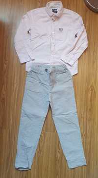 Детска риза и сив панталон за момчета