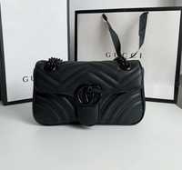 Дамска чанта Gucci Marmont, 100% естествена кожа