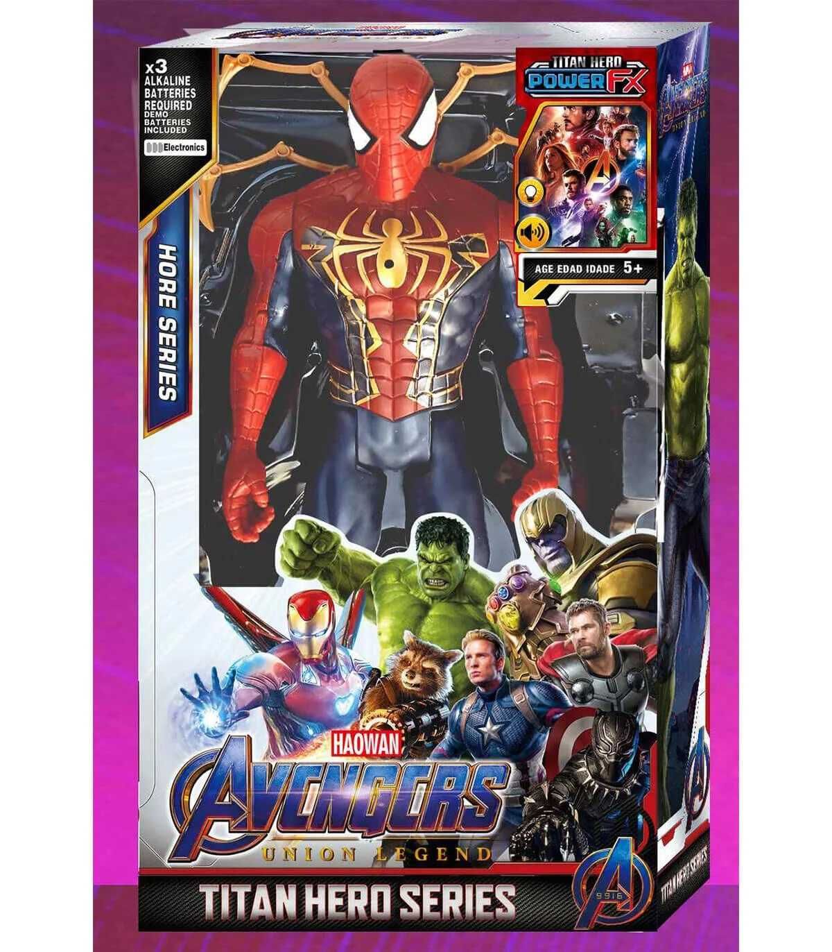 Фигурки AVENGERS Отмъстители супергерои спайдърмен хълк антмен 29см