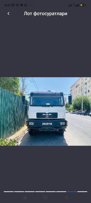 MAN CLA 26.280 E-AUKSION да  сотилади (ИНДИЙСКИЙ) 2015 йил