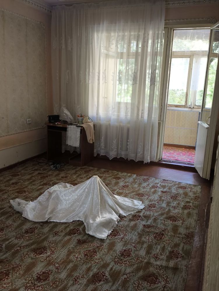 Юнусобод 12 кв метро Туркистон 3(4)/2/4 холодильник, авт. стирка, 450$