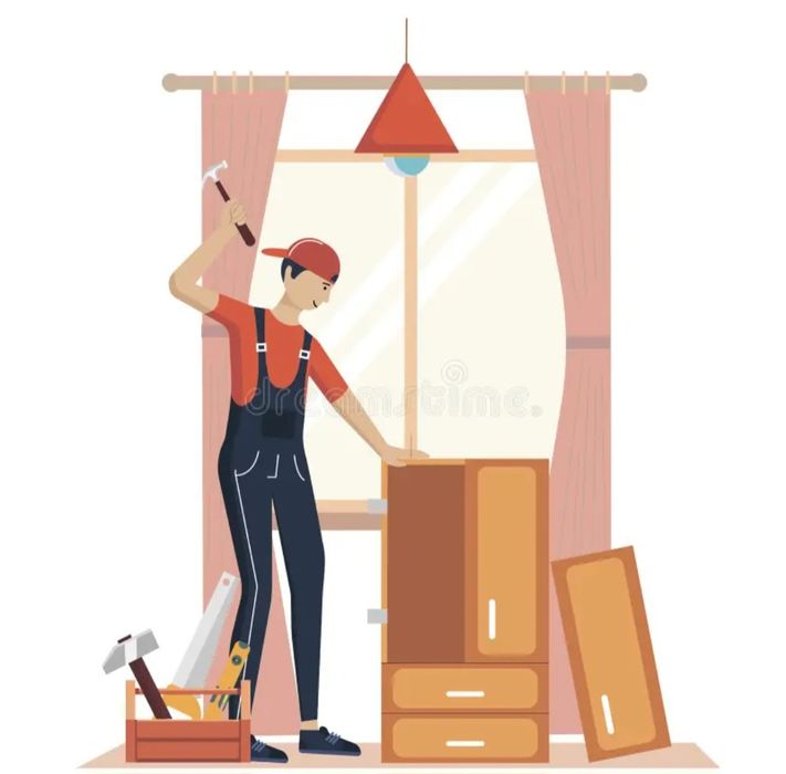 Mebelchi usta xizmatlari mebellarni yechamiz yig‘amiz va ta‘mirlaymiz