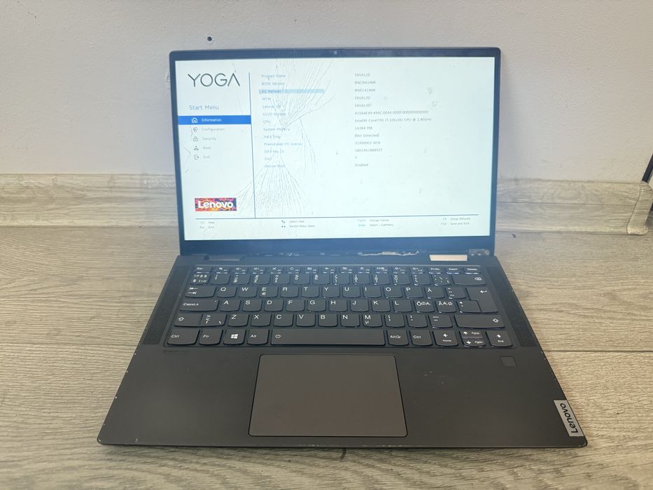 Dezmembrez Lenovo Yoga C740-14IML i7 16 Gb DDR4
