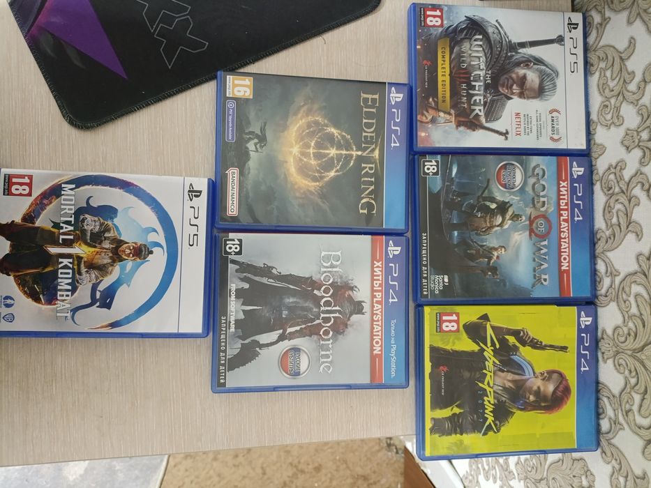 Продам диски ps4- ps 5