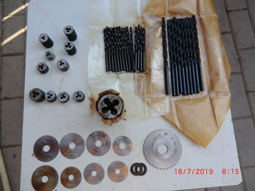 Scule pt. strung si freza,  bare alama , aluminiu.