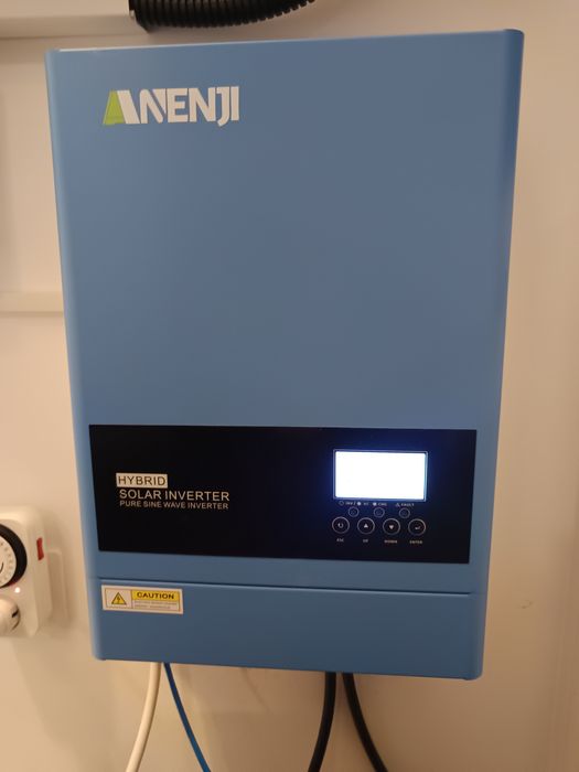 Invertor Anenji 6,2 kw,48 v, Hibrid, Wifi încorporat