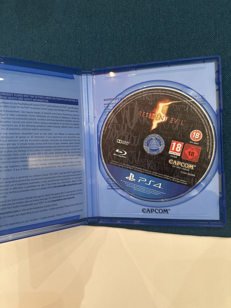 Ps4 игри Resident  Evil 4,5 , Farcry Primal, Dying light