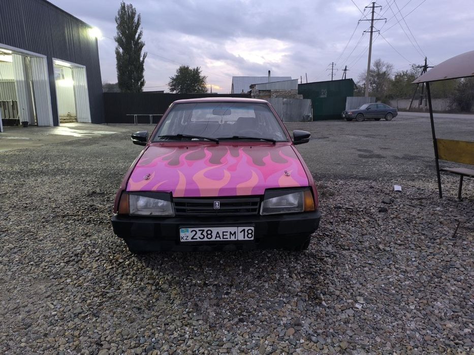 Ваз 2109 красная 1995