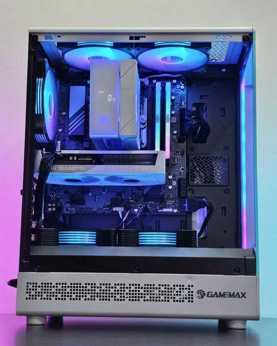 НОВ: 7700/RTX5060/32GB RAM/1TB SSD/Дигит. охл. - Aurora AR002