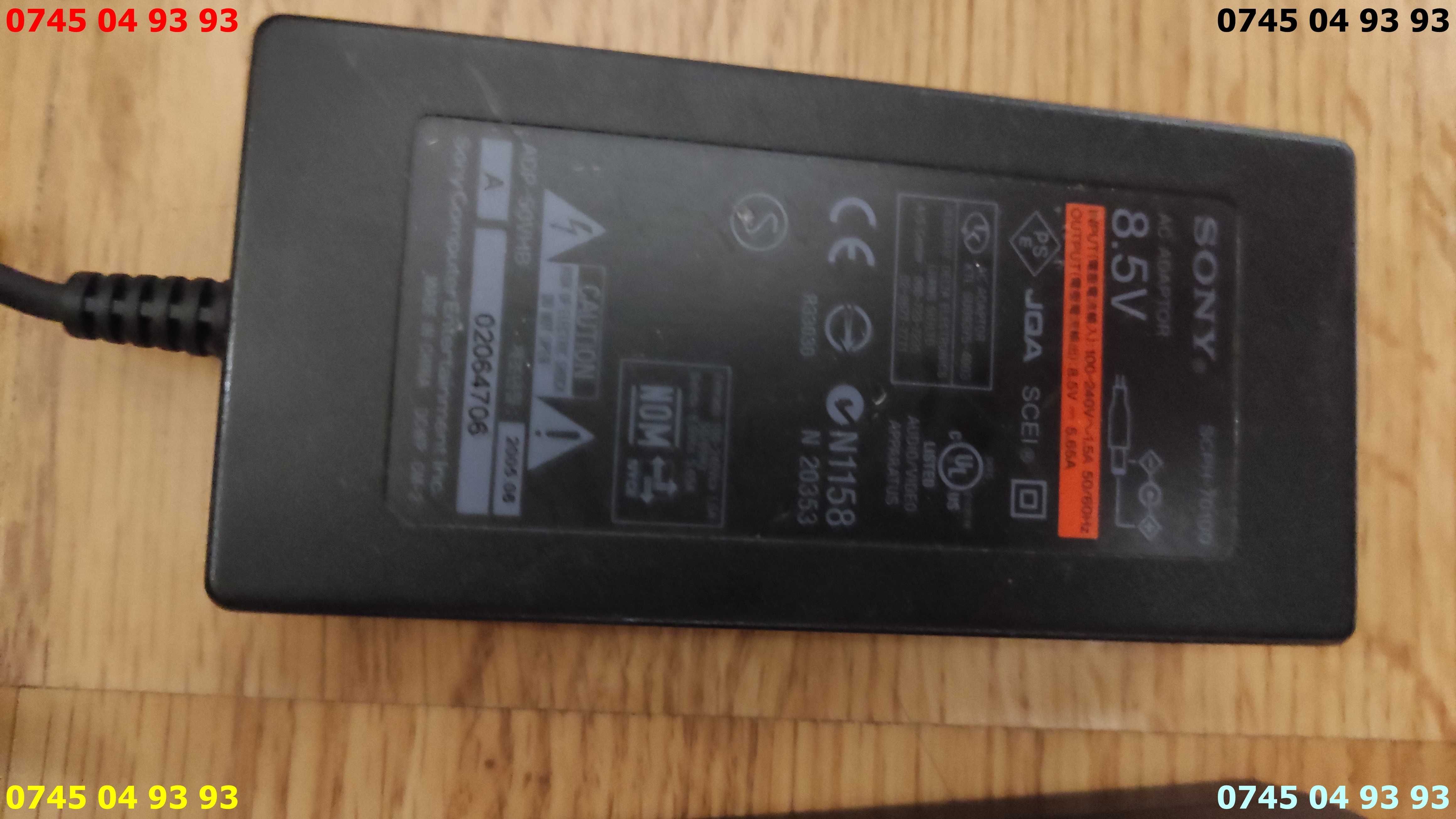 Alimentator incarcator original sony PS2 de 8.5v perfect functional