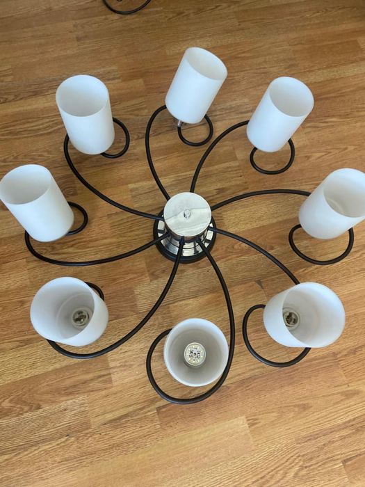 Люстра 8 рожковая