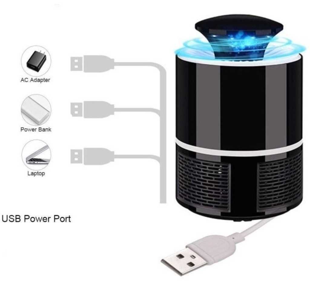 LED лампа против комари с USB захранване
