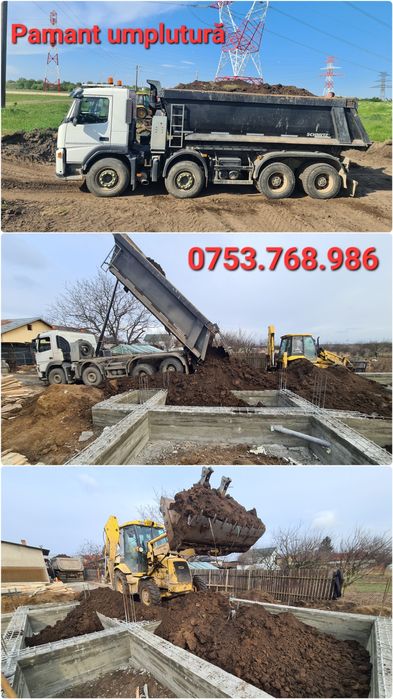 sapatura, piconat, fosa, fundatie, demolare, piscina, nisip, pietris