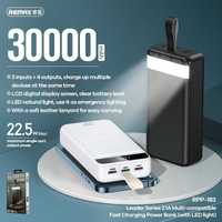 Remax RPP-183 Power Bank 30000mAh Leader Series PD 22.5W Fast Charging