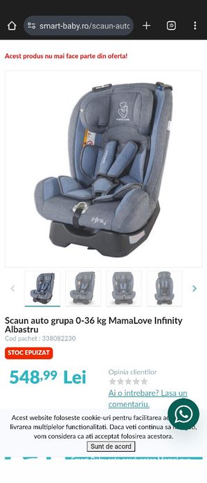 Scaun auto copiii