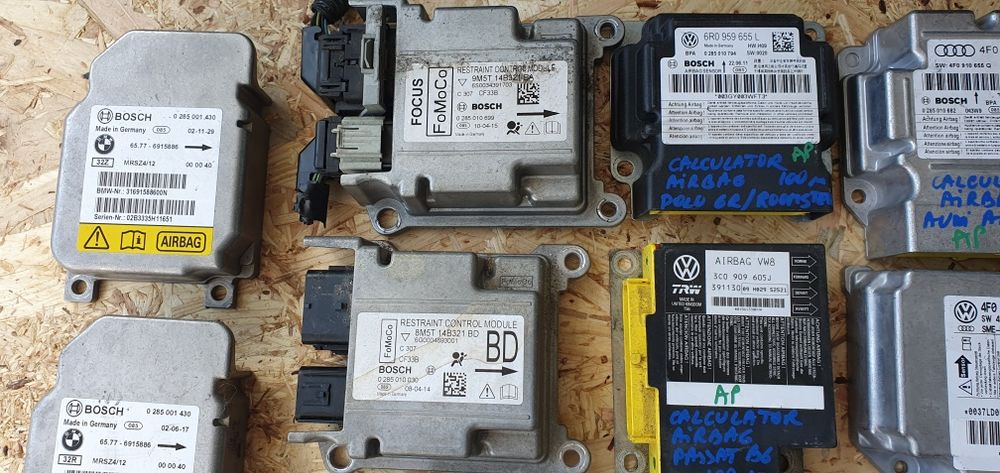 Calculator modul airbag Passat Golf Audi Focus Astra BMW Leon Tiguan