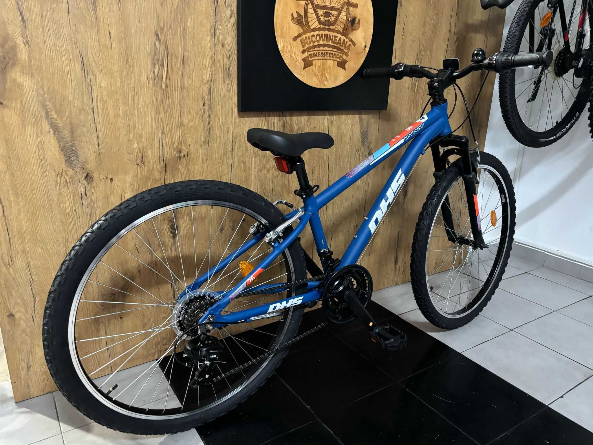 Bicicleta Mtb Terrana 2623 - 26 Inch, S, Albastru