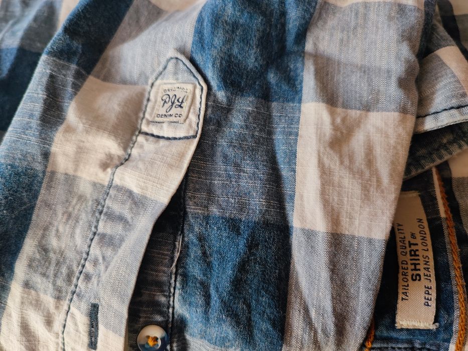 Оригинална мъжка риза Пепе Джинс Pepe Jeans London L slim