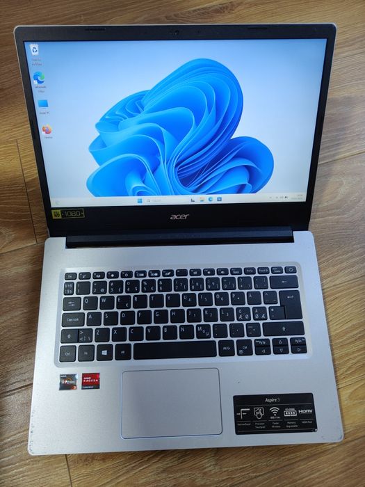 Acer Aspire 13 / Ryzen 3 3250U / 512 GB / 8 GB RAM /