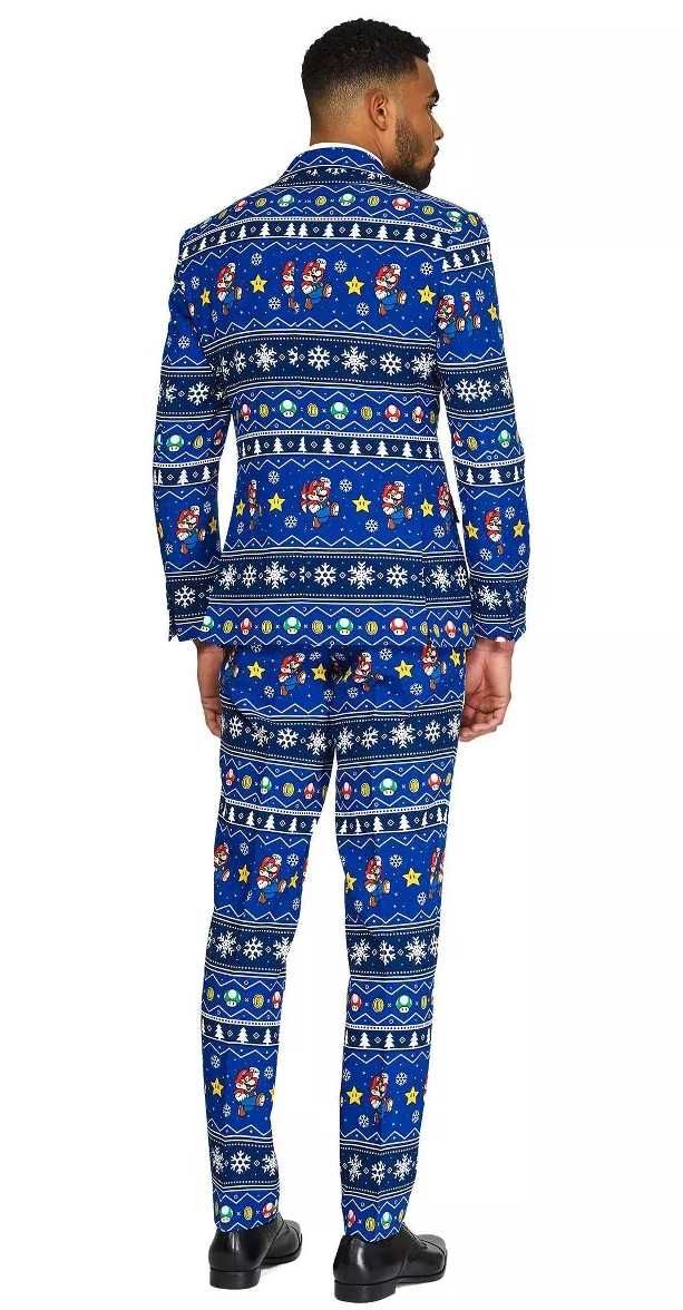 продавам костюм Super Mario OppoSuits Коледно Марио и за Абитуриент..