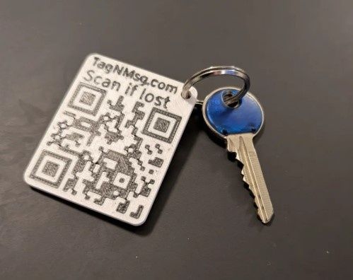 3D принтирани RFID ключодържатели с празен чип 125kHz