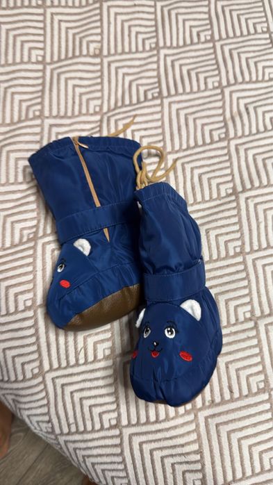 Зимние пинетки для малышей