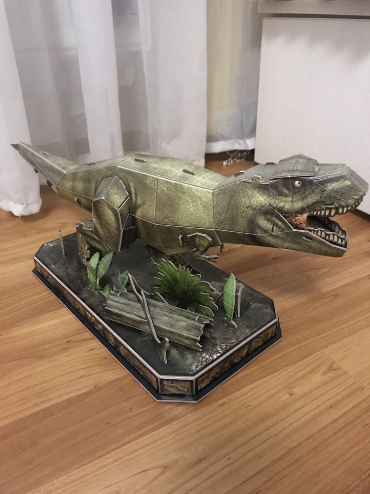 Puzzle 3D dinozauri 3 bucati