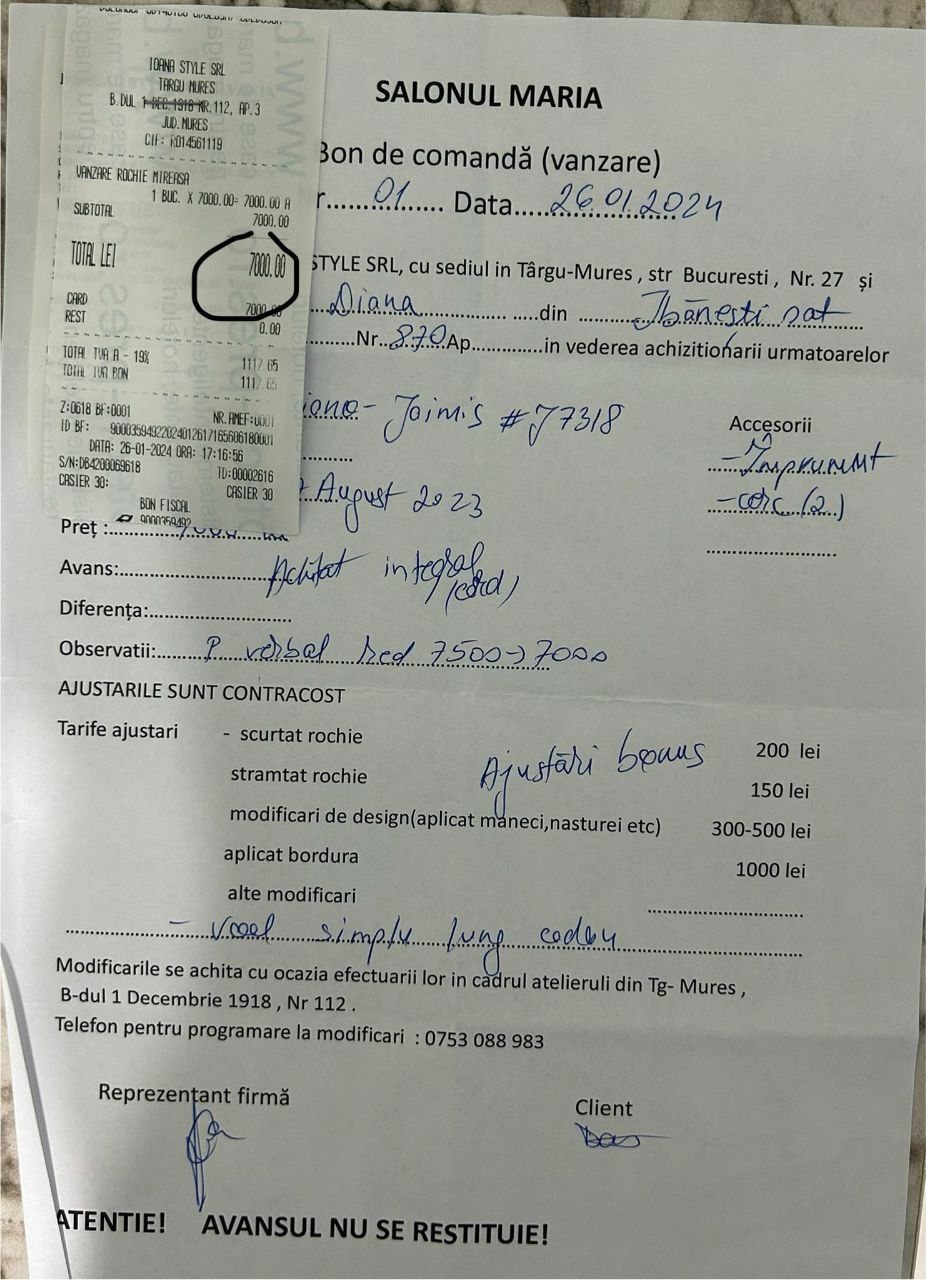 Rochie mireasa tip prințesa