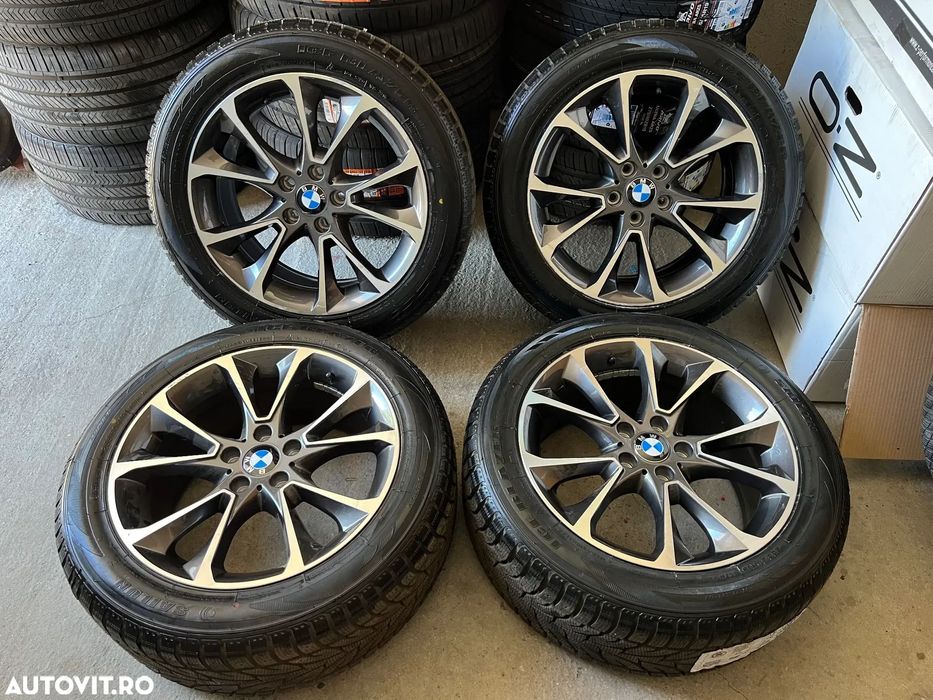 Jante BMW 19 R19 X5 X6 E53 E70 E71 F15 F16 anvelope iarna toate 4 aceasi marime
